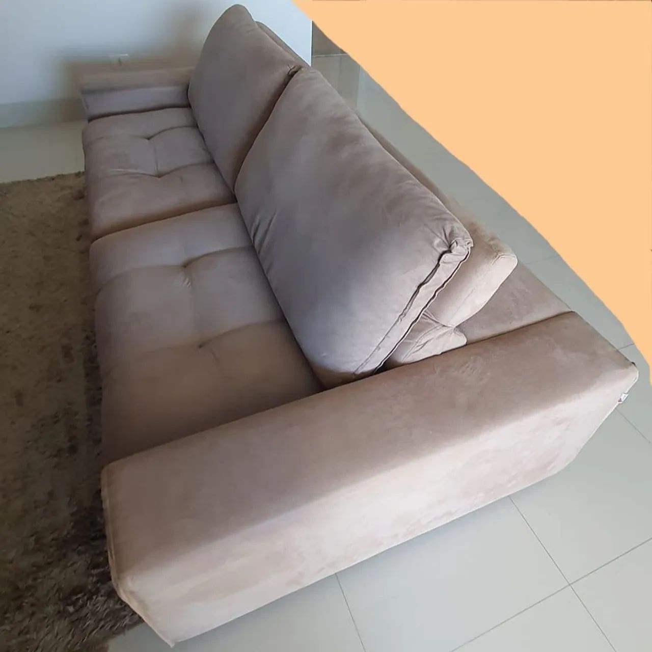 Vendo sofá retratil Mobile Top - Foto 3