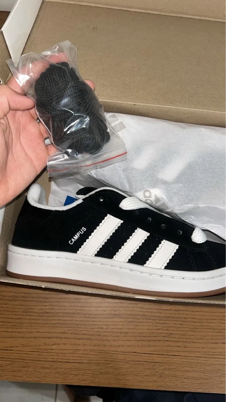 Adidas Campus - Preto e Branco