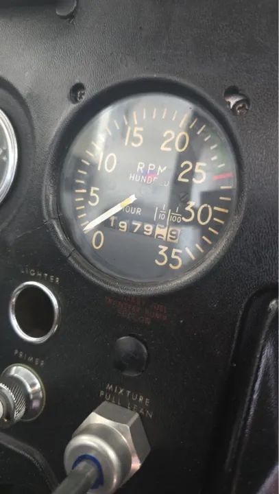 Avião Cessna 172B ano 1961 com motor de 145 HP, no MT - Foto 6