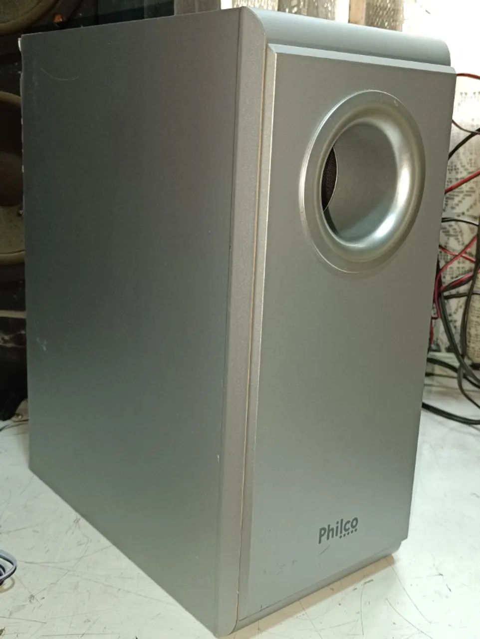 Subwoofer Passivo Philco Hs-200 Ótimo Estado Funcionando - Foto 3