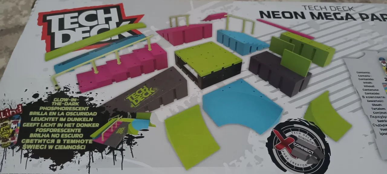 Pista Tech Deck Neon - Brinquedos e Jogos - Horto Florestal