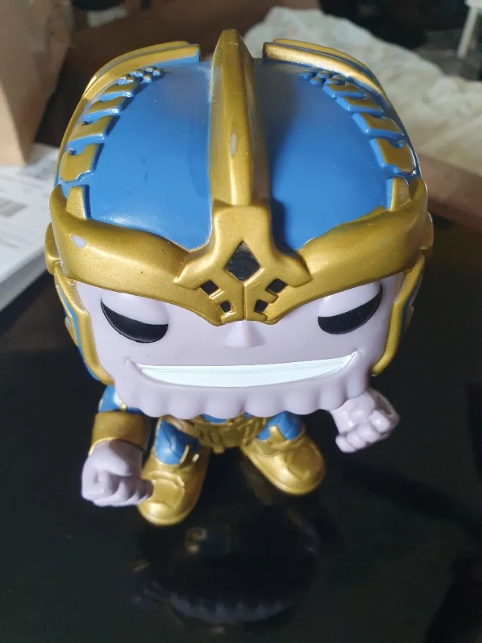 Funko pop Marvel Original Thanos N78 Guardiões Da Galáxia Exclusivo - Foto 5