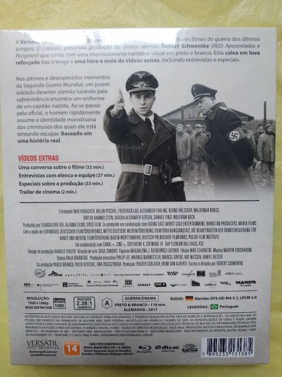 Blu-ray: O Capitão - Edição Especial Lacrada  - Foto 2