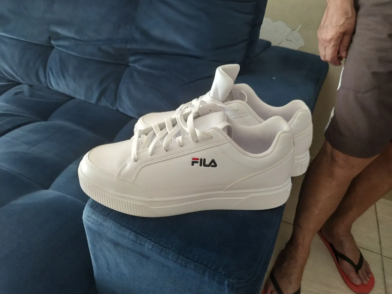 Tênis Fila Branco - Novo nunca usado