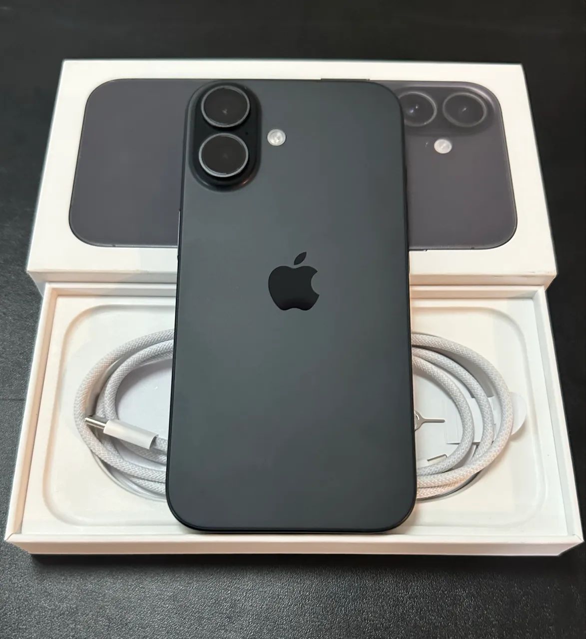 iPhone 16 Black 256GB - Bateria 100% - Garantia Apple - Celulares