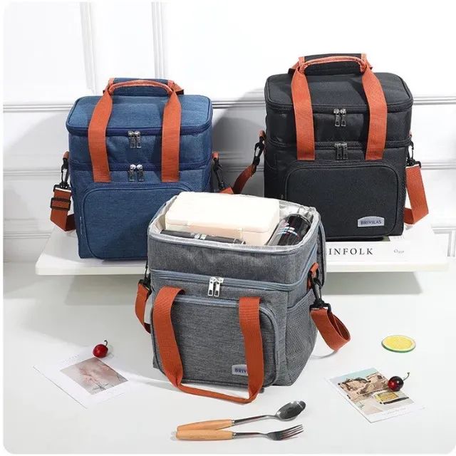 Bolsa Termica Expansível De Grande Capacidade Para Piquenique Viagens Ao Ar Livre Na Praia