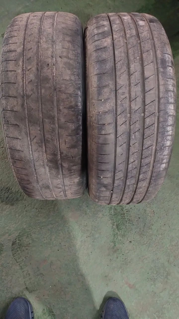 Pneus usados 205/60 aro 16 