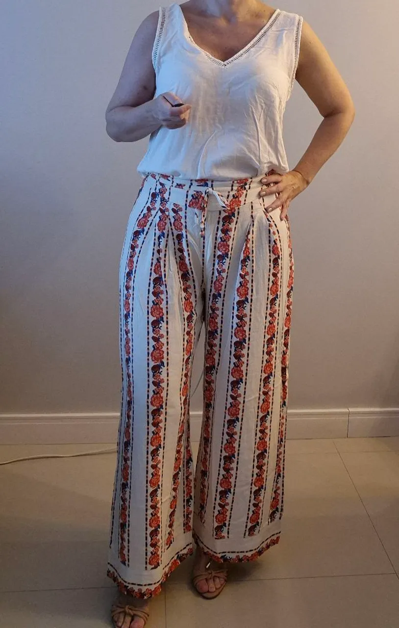 Calça Farm estampada feminina