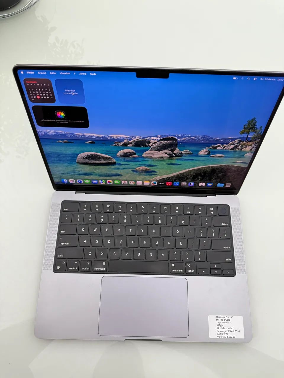 MacBook Pro 14? M1 Pro - 32GB / 1TB ? R$ 8.900 - Notebooks - Santa