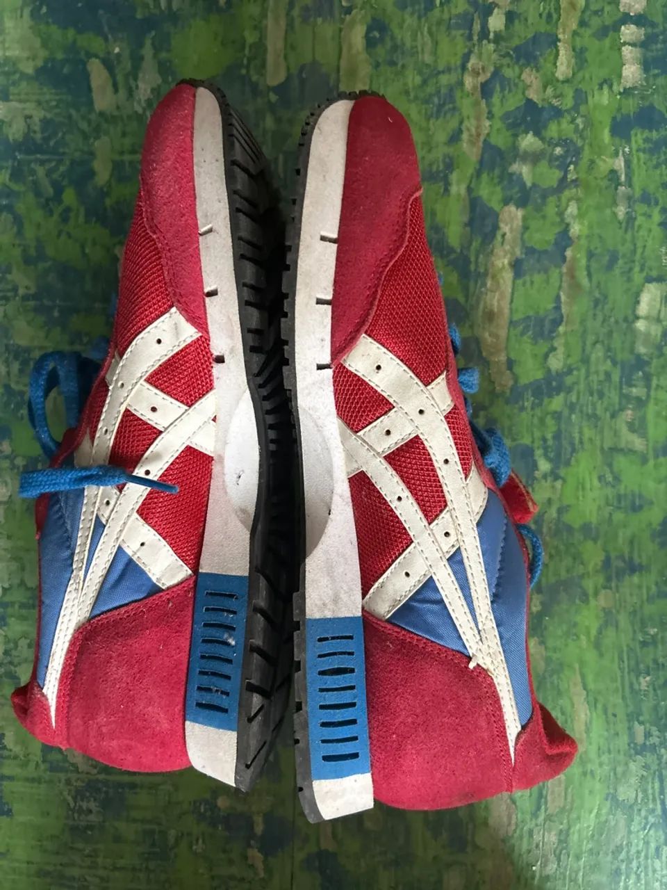 tênis asics onitsuka tiger vermelho - Foto 3