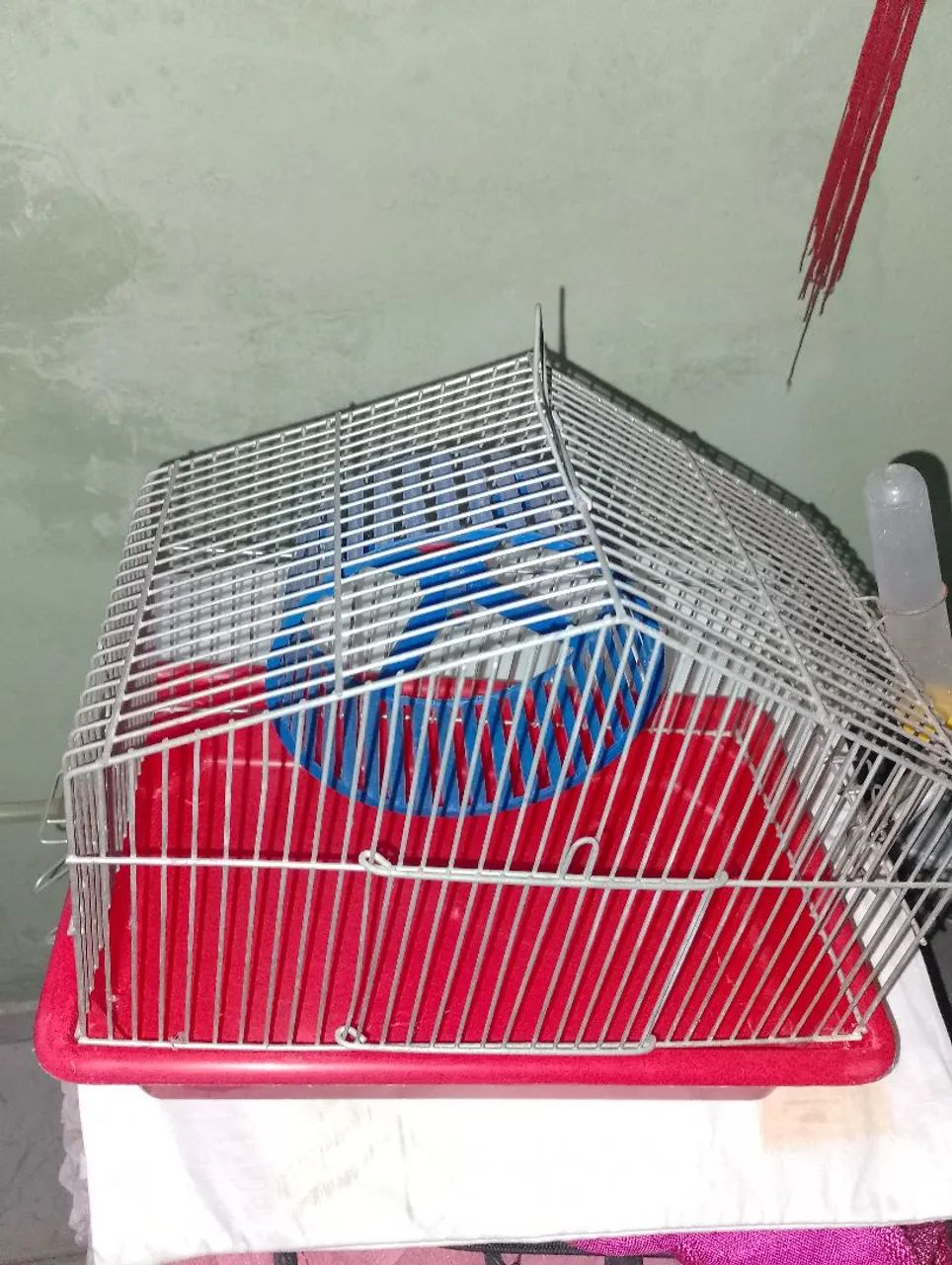Gaiola para Hamster com acessórios. ( Nova ). (  33    compr  X 24  altura X 20 largura. - Foto 2