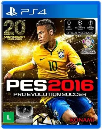 JOGO - PS4 - Pro Evolution Soccer 2016 Pes 16 Ps4 ( Mídia Física )