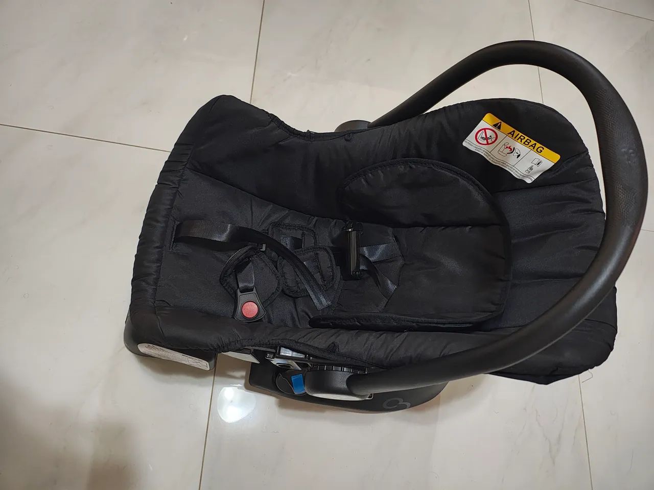 Bebê conforto Galzerano + base, novíssimo  - Foto 2