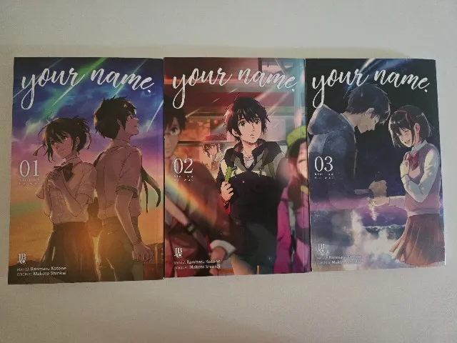 Mangás Your Name (3 volumes)