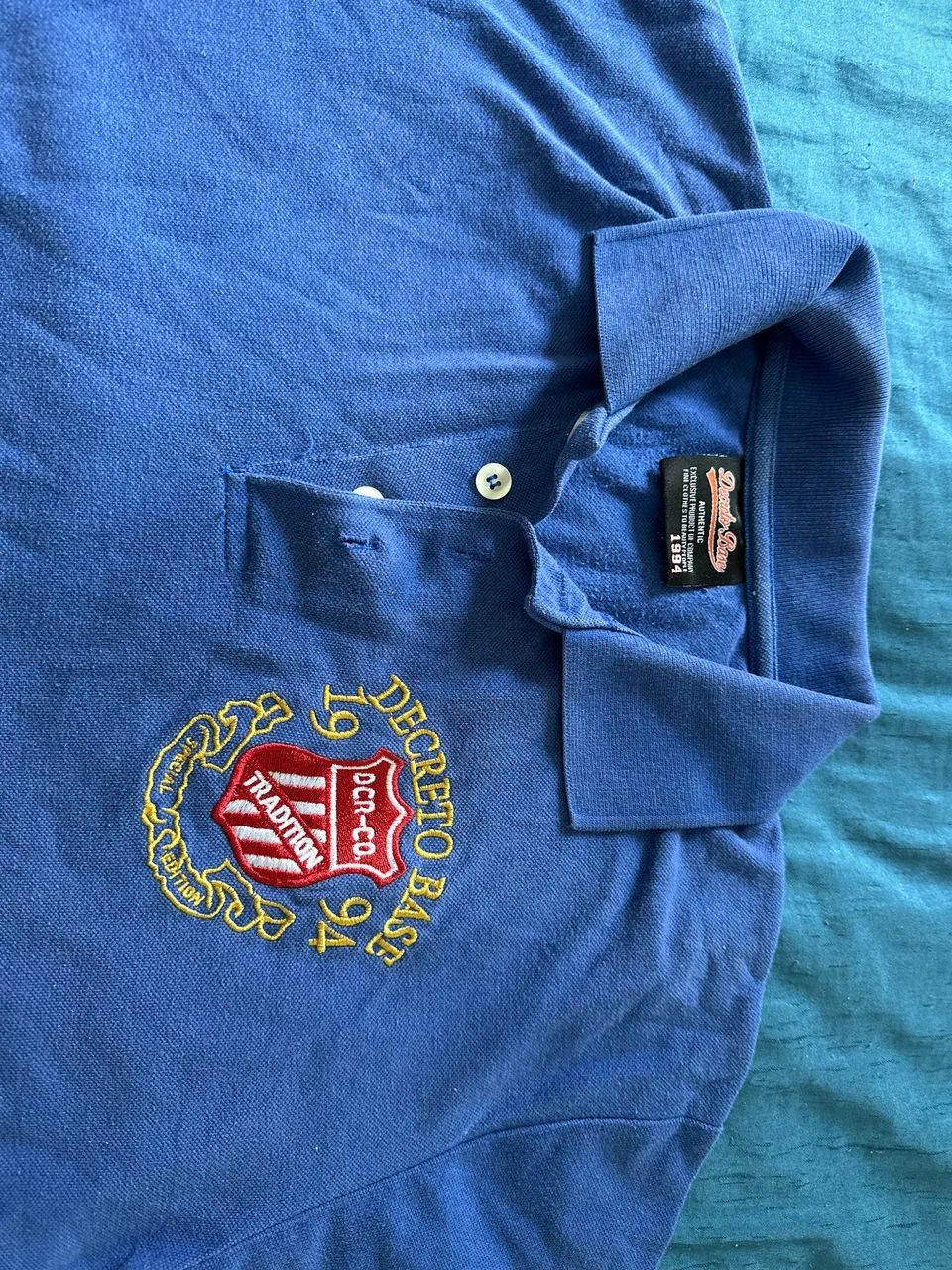 Camiseta polo TAM GR azul Decreto base  - Foto 2