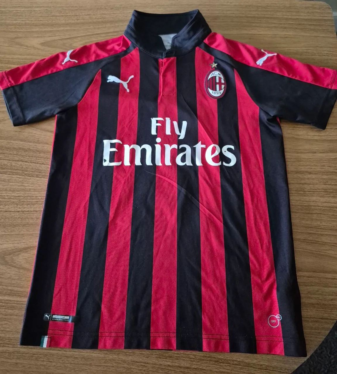 Camisa Oficial Infantil Milan 2019