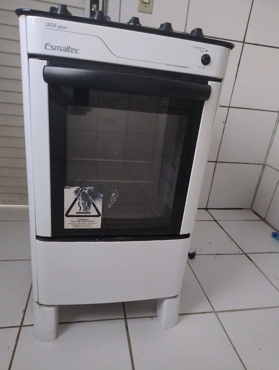 Fogão a Gás Esmaltec Jade Glass 4 Bocas - Foto 3