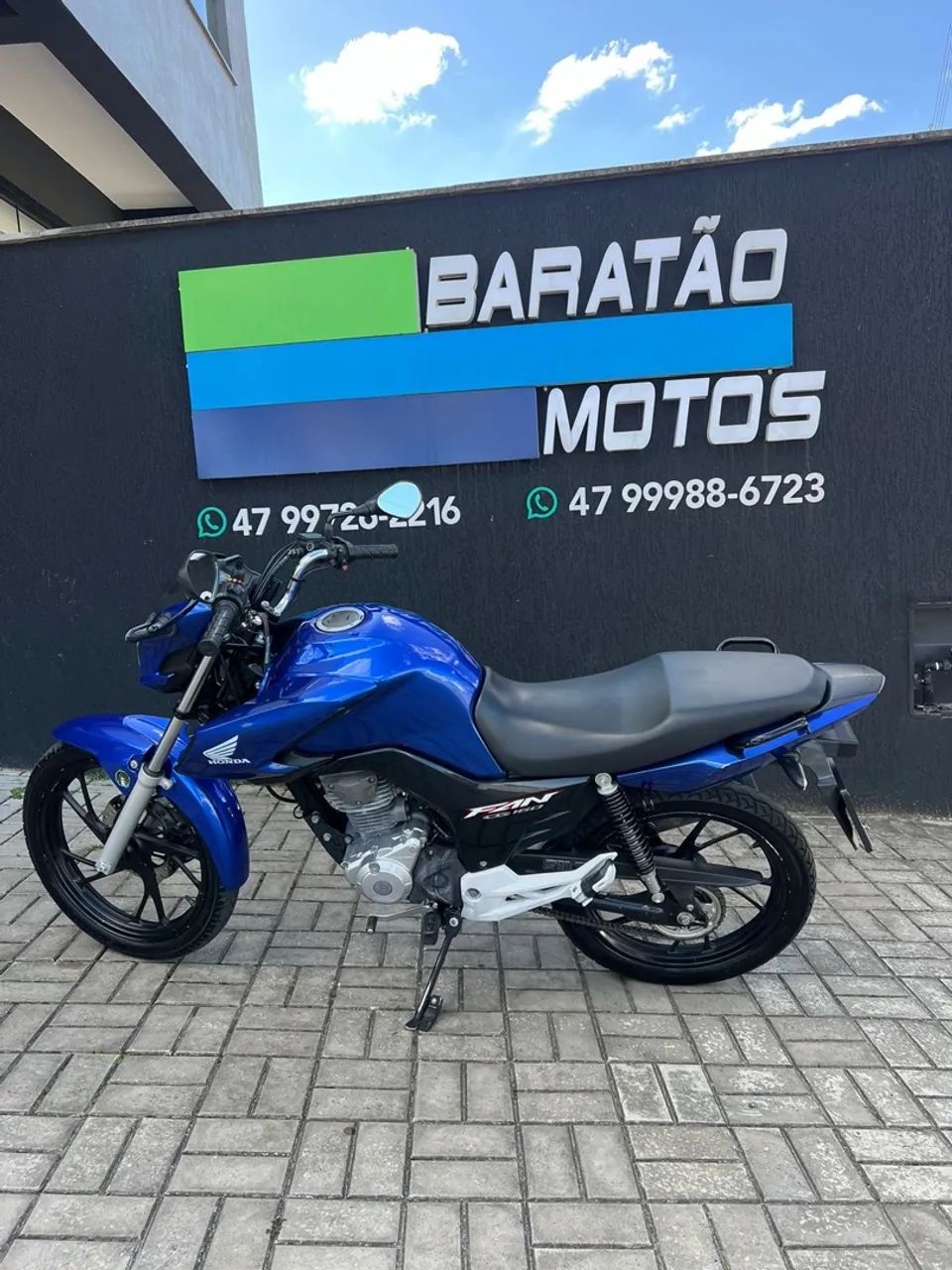 Cg fan 160 azul 2022 - Foto 3