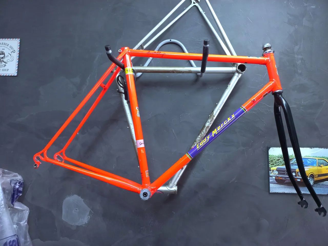 Quadro de bicicleta corrida Bicicleta Eddy Merckx - Foto 2