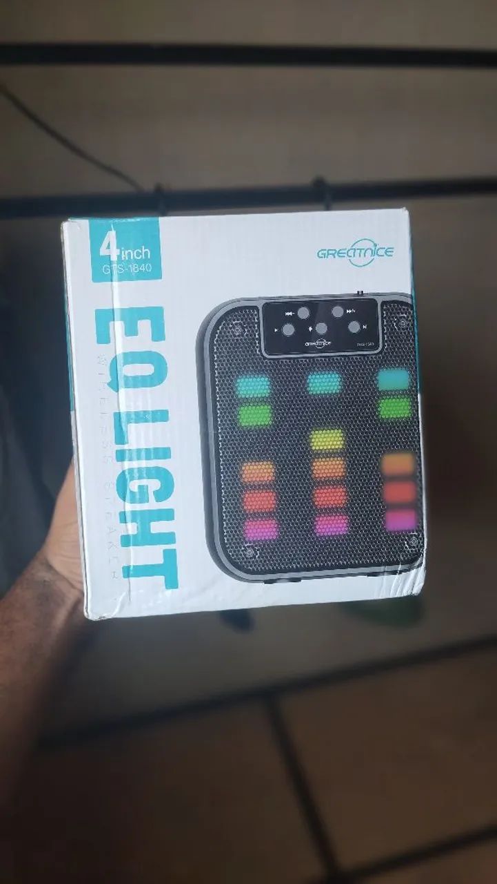 caixa de som Bluetooth 