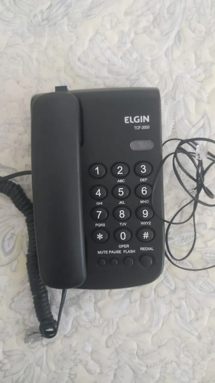 APARELHO DE TELEFONE COM FIO ELGIN MOD.TCF-2000