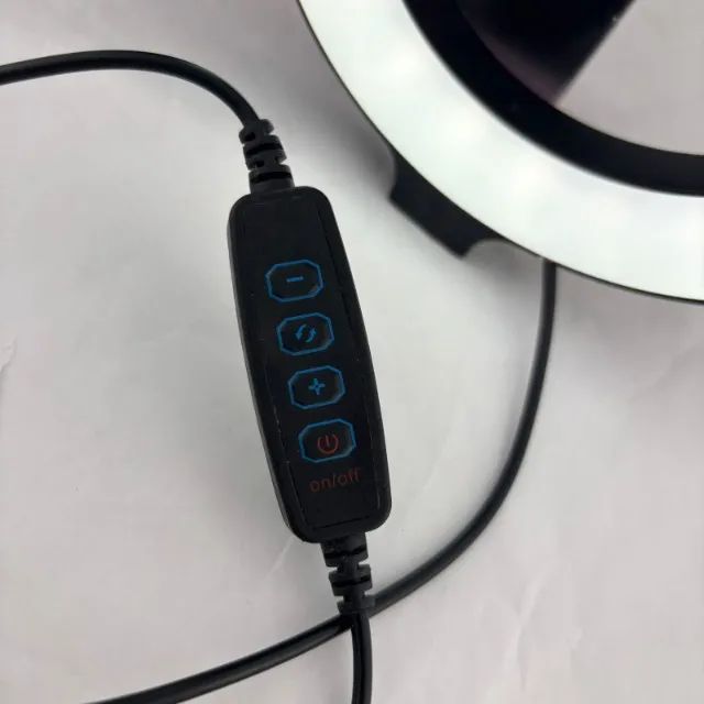 Iluminador Ring Light de 16 centímetros (6 polegadas) - Foto 3