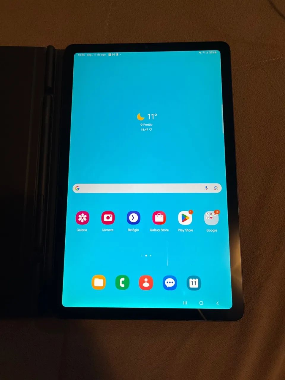 Tablet Samsung S6 Lite com caneta e capa originais - Foto 2