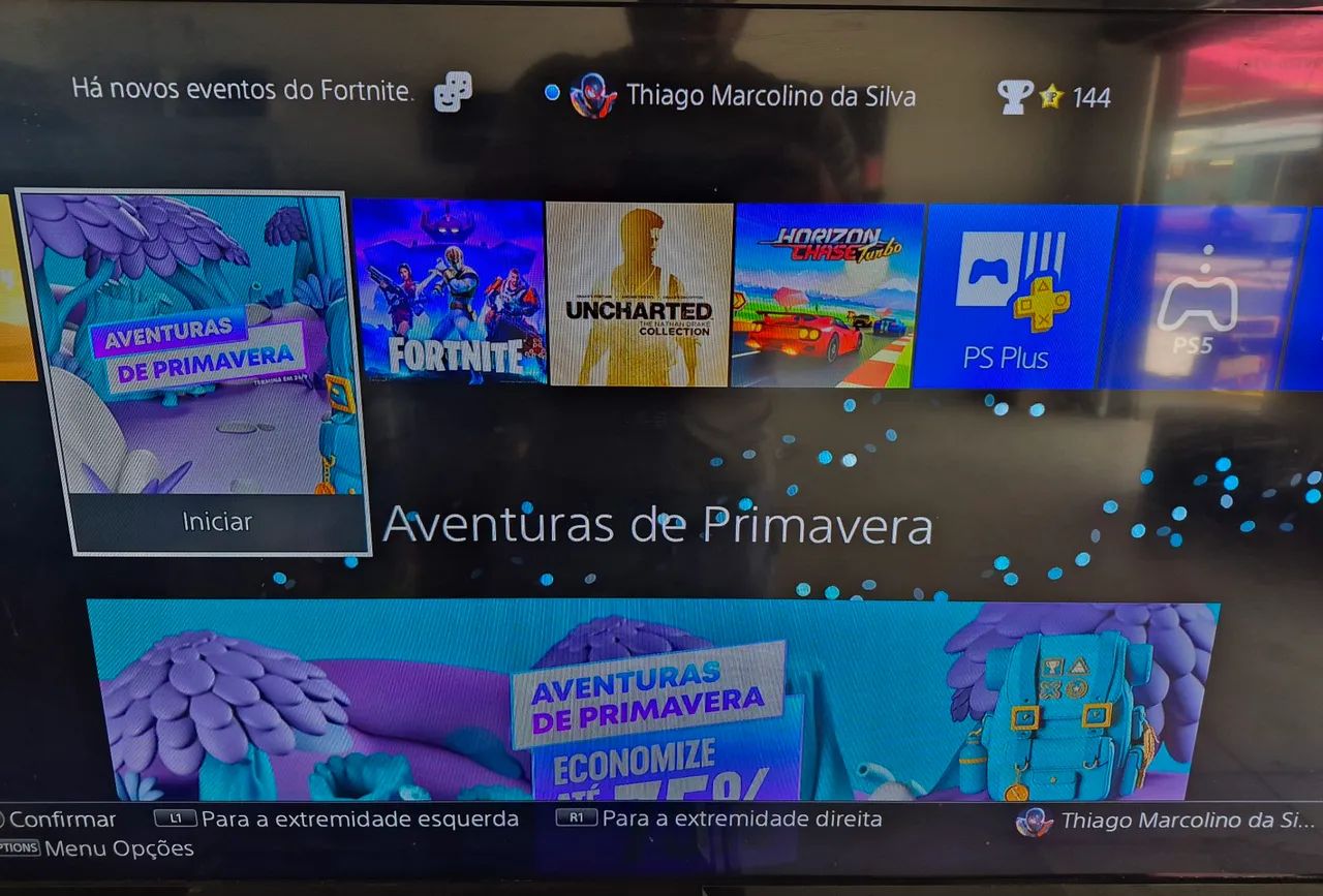 Ps4 pro 1TB com 2 controles software12 - Foto 4