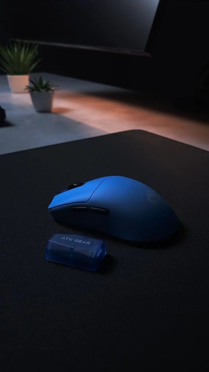 Mouse ATK Blazing Sky F1 V2 Extreme Series LEVIATAN Collab 39g - LACRADOS E COM GARANTIA ! - Foto 3