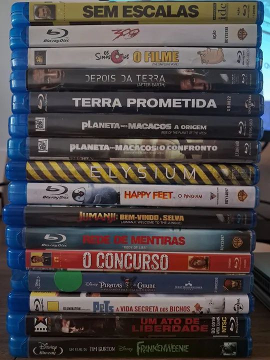 Filmes em Blu-ray originais. Leia lista completa. - Foto 2