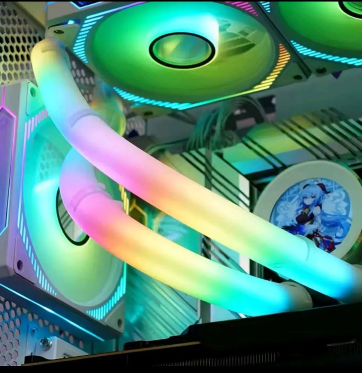 Tubos ARGB 5v watercooler - Foto 4