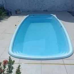 Piscina 6mx2,5m de fibra, IGUI - ACEITO CARTÃO