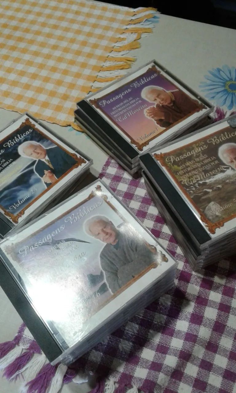 BÍBLIA CID MOREIRA  - 24 CDs - Passagens Bíblicas  - Foto 2