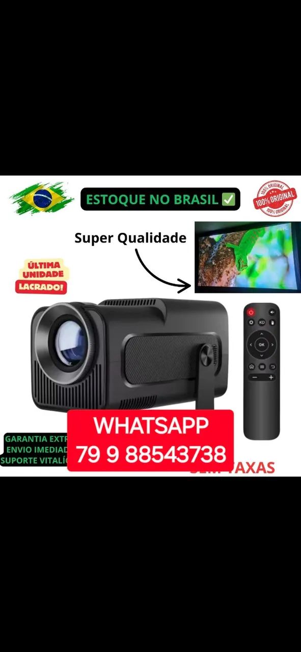 Projetor 4 Lançamentos ( 79.9 8854_3738 )+ ORIGINAL + LACRADO  HY320 MINI HY300  HY350