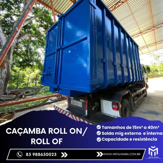 CAÇAMBA ROLL ON ROLL OFF