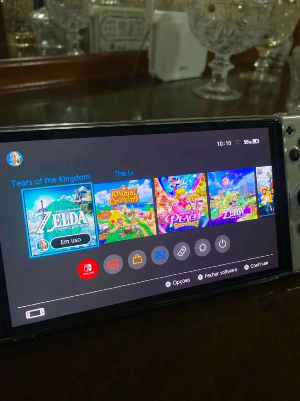 Nintendo Switch Oled DESBLOQUEADO  - Foto 2