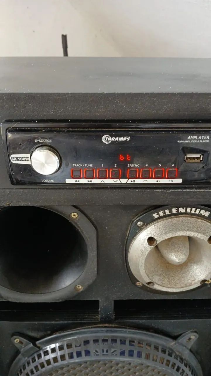 Caixa de Som Completa com Bluetooth e USB - Foto 4