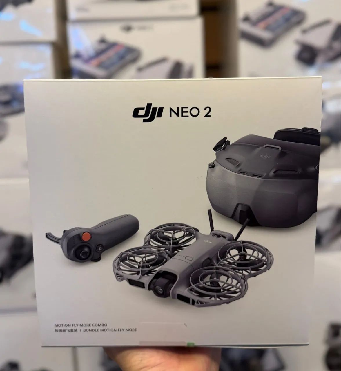 Drone Dji Neo 2 Standard / Fly More Combo (sem tela) / Fly Motion (Lacrados Anatel) - Foto 3