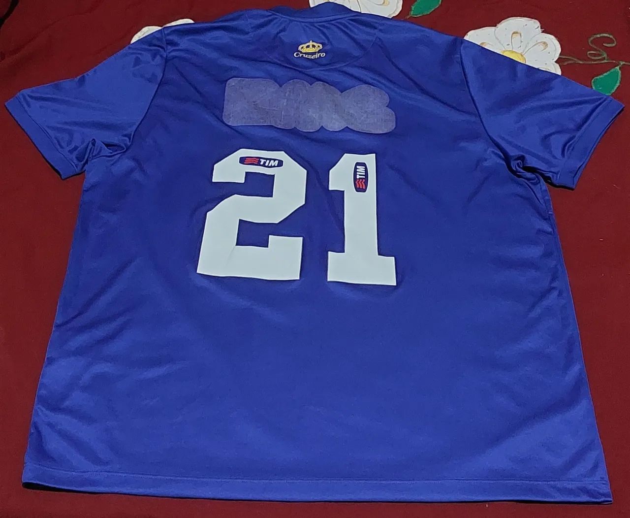 Camiseta de Futebol do Cruzeiro (G)- Banco BMG  - Foto 2