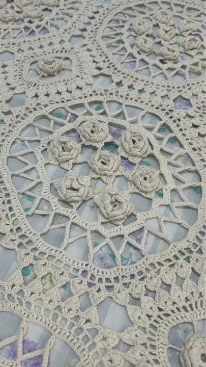 Colcha crochê cama casal normal!  - Foto 2