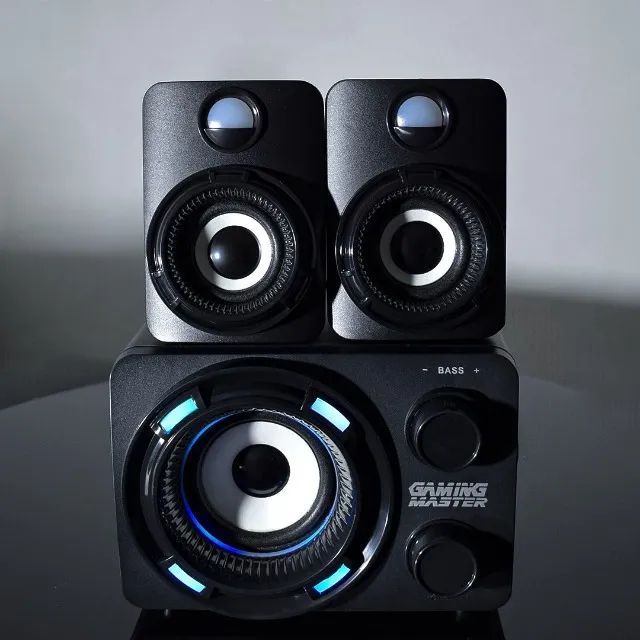 Subwoofer Caixa de Som Gamer LED *ENTREGA GRÁTIS* - Foto 3