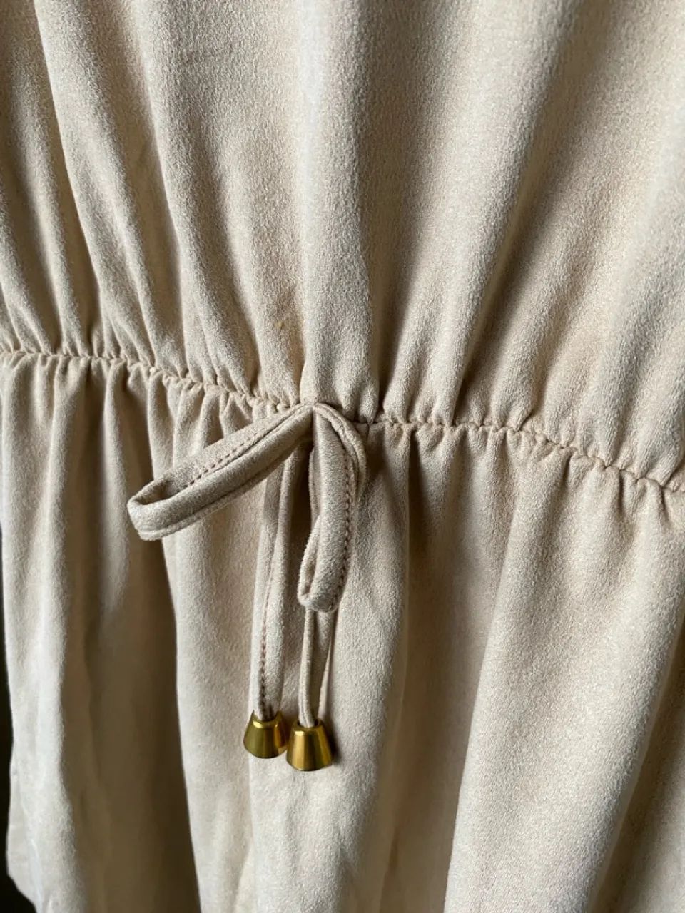 Vestido infantil manga longa malha suede - TAM: 10 - Foto 4