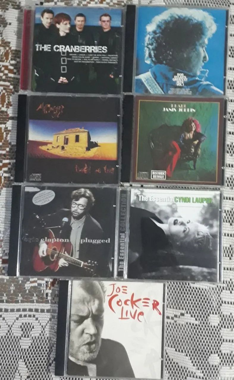 Coleção de CDs Variados - Rock e Pop