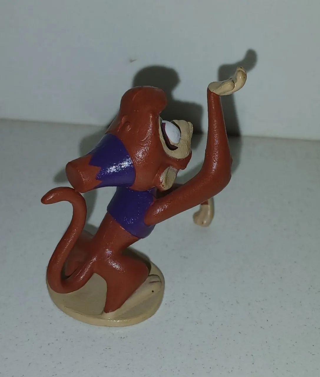 BONECO MINIATURA DISNEY ORIGINAL ALADDIN MACACO ABU APU MACAQUINHO - Foto 2