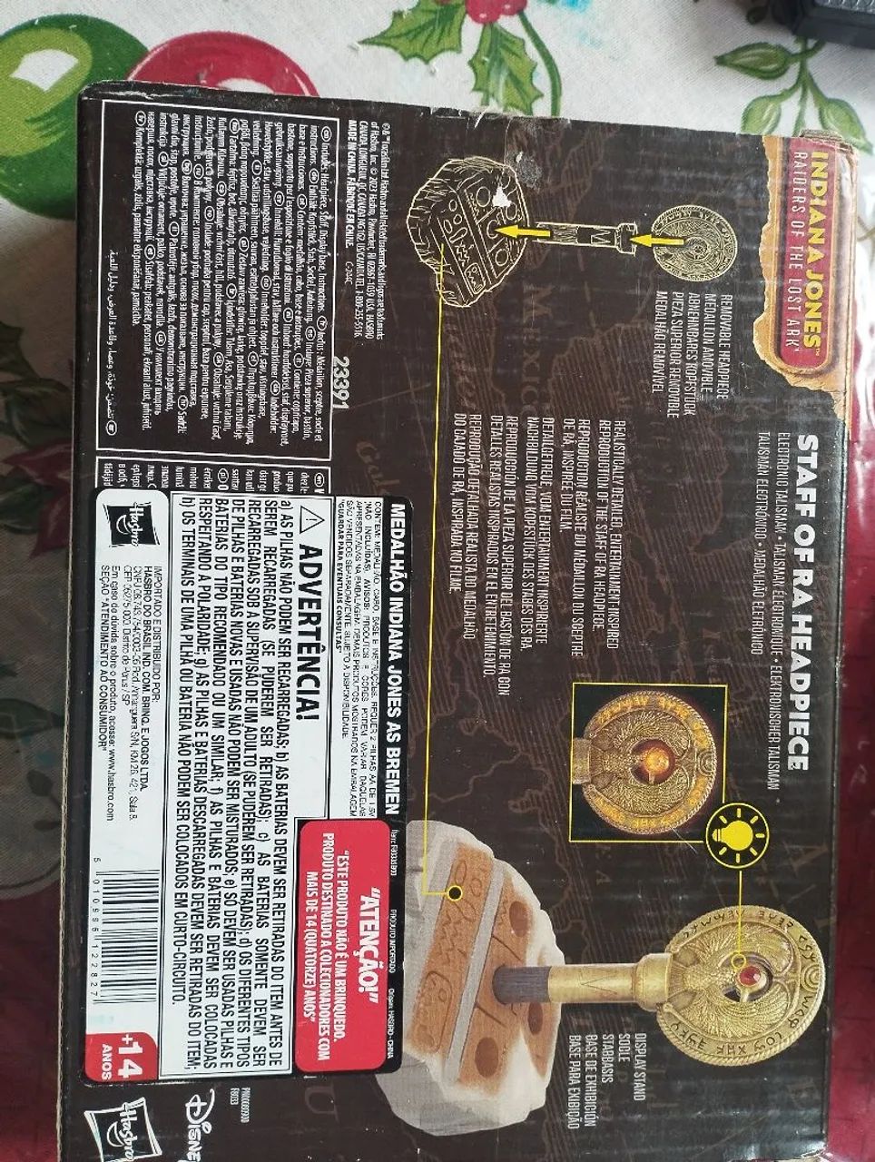Negóciavel Bastão de ra indiana jones hasbro - Foto 3