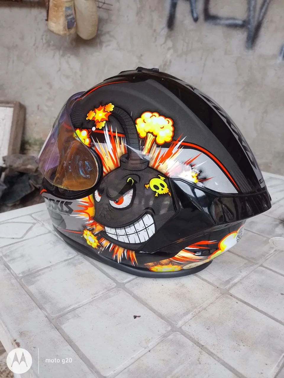 Capacete Assix draken