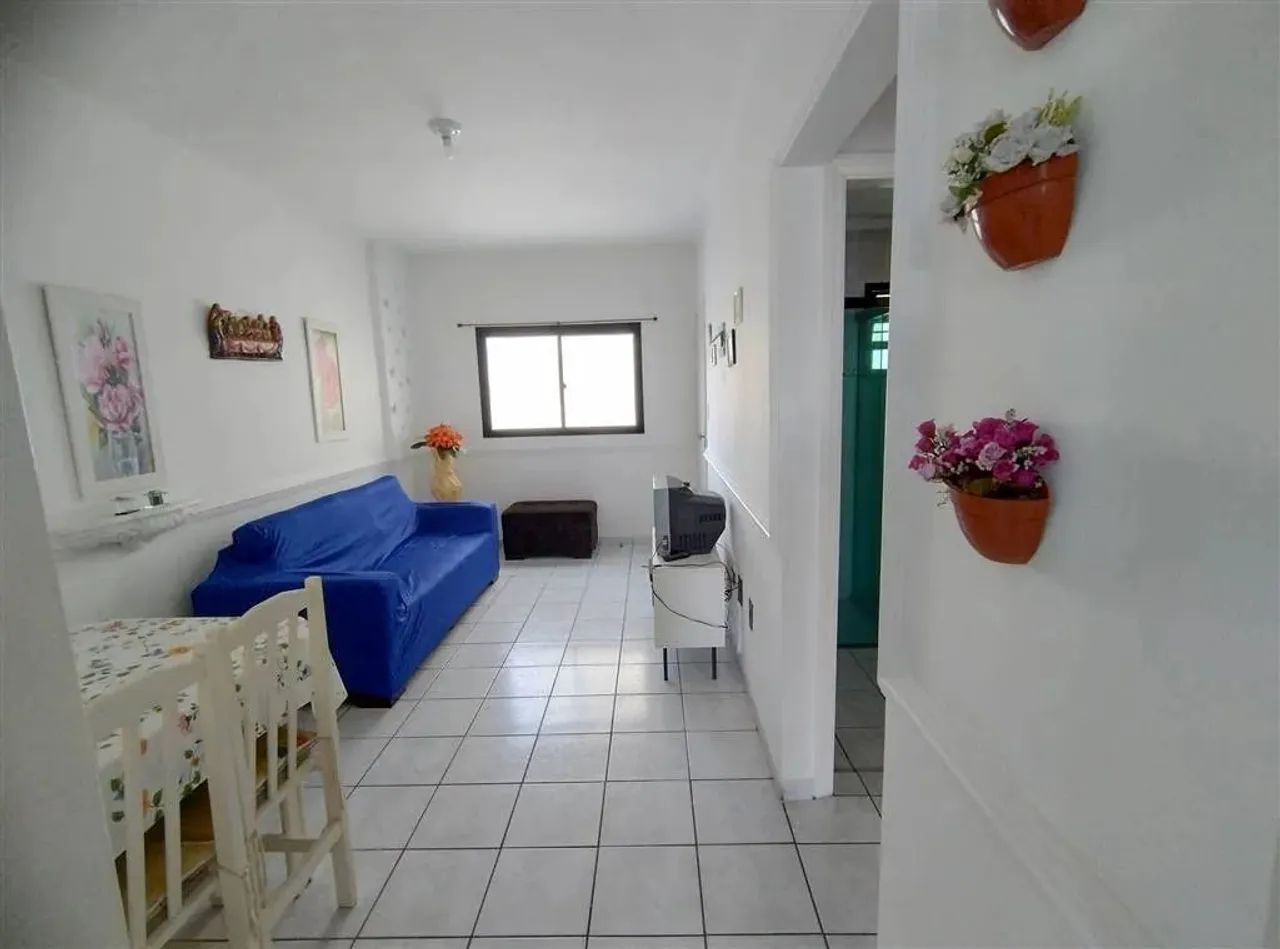Apartamento 1 quarto, a 100m do mar, vista mar e ao lado dos melhores comércios - Mirim - Foto 5