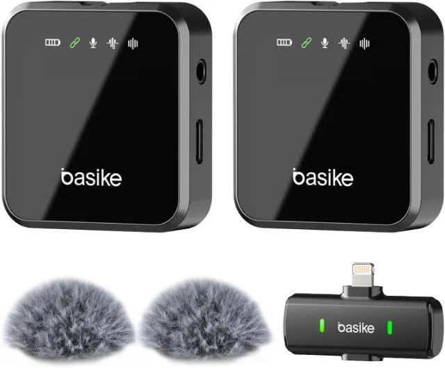 Microfone Lapela, Microfone De Lapela Sem Fio, Microfone Para Celular Com à Prova De Vento