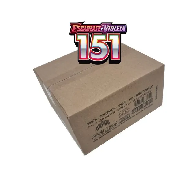 (PT-BR) CASE LACRADA - POKÉMON 151: ESCARLATE E VIOLETA