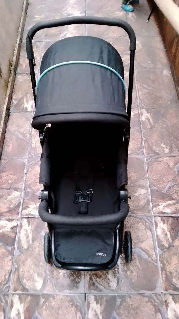 Carrinho de bebê yoyage fecha fácil preto - Foto 6